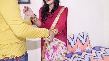 Desi bhabhi hard anal fucked after deep blowjob. Hindi sex