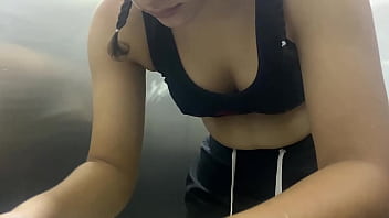 It is recorded in a public bathroom 18