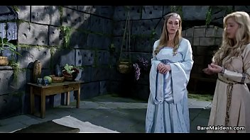 Lady Tanya and her maid - BAREMAIDENS - Tanya Tate