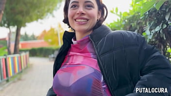 PutaLocura - Incredible busty Latina Lulita Star gets caught by