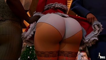 Mrs. Santa get's seduced at the Holiday Ball