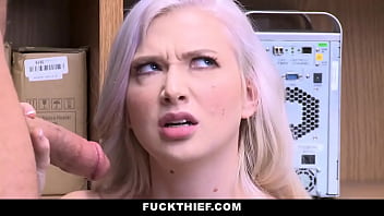 Thick Teen Gets Fucked After Caught Stealing from The Mall