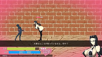 Man in hentai act with hot lady in new action