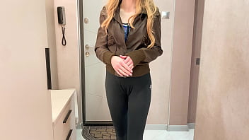 Real Cheating While Wife in Bathroom - Russian Amateur with