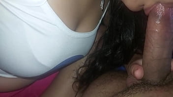 My stepsister offers me a blowjob in exchange for my