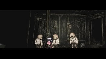 Sinisistar Hentai Game Ryona. All scenes are by monsters