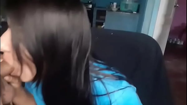 We stayed home alone with my stepsister and had a