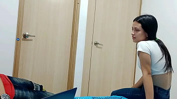 My young stepsist 18 year old young woman come in