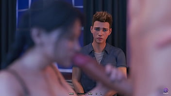 Son Watches His Busty Stepmom Fucking His Best Friend -