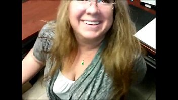 Chubby MILF gives a blowjob