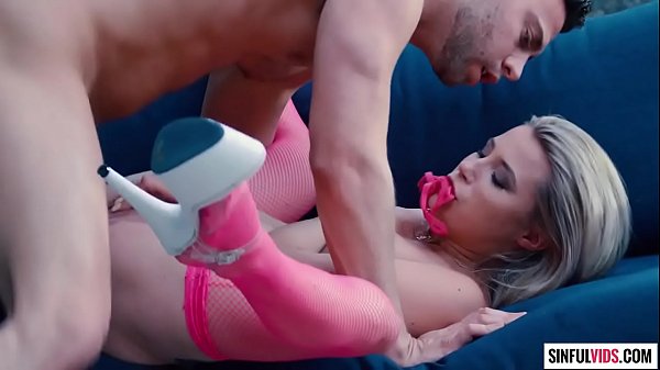 Passionate sex ending with huge load on Carolina Sweets ass