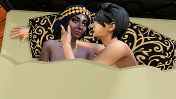 Indian step-mom share bed with step son in the hotel