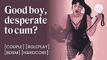 Femdom Pet Play: Obedient Pup Gets Fucked by Mistress Chastity,