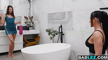 Petite MILF fulfills milk enema fantasy with big tits curvy