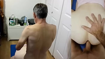 "Step" Cousin Jerry Fucks My Ass And We Cum Together!