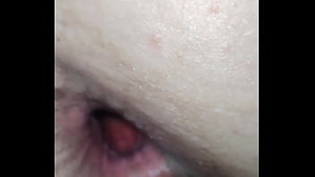 My ass is getting all broken, cum inside my pussy