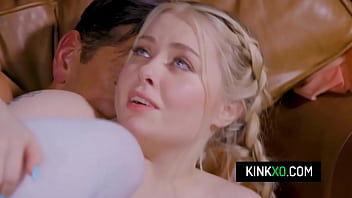 Petite teen Haley Spades loves playing with big dildos and