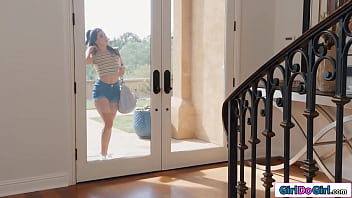 My hot petite maid is cleaning naked should I take