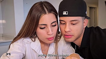 I fuck my classmate when we're alone at home -