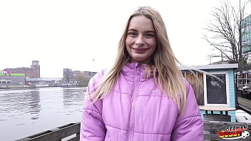 GERMAN SCOUT - Big natural Saggy Tits Nurse Naomi Love