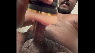Cumming hard inside of my toy wishing it was you