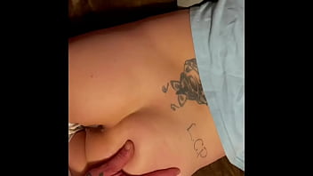 Rexwholes destroys her asshole then she sucks cum load out