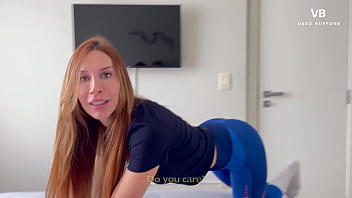 Big ass Argentinian milf rides her stepson's cock