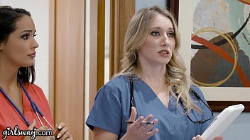 Girlsway Hot Rookie Nurse With Big Tits Has A Wet