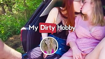 My Dirty Hobby - (Mia Adler) Her Friend Were Watching