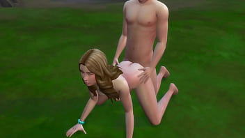The Sims 4 Anal Sex on the grass