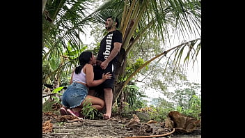 The neighbors caught us fucking, what a shame, haha.