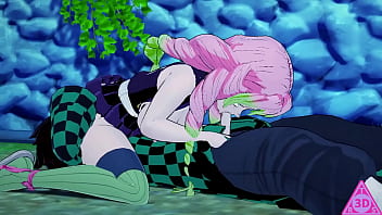 Tanjiro Mitsuri kanroji kimetsu no yaiba hentai videos have sex