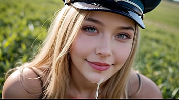 Hot Blonde Soldiers: Sucking and Fucking for Cum (with pussy