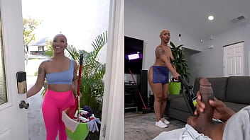 BANGBROS - Big Booty Black Maid Thick Ass Daphne Going