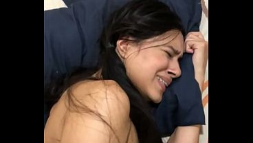 Fucking my two holes mercilessly until leaving a creampie in