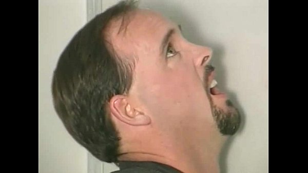 Gloryhole stealing his cum