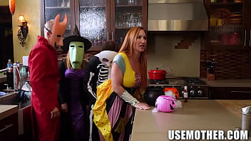 The Halloween Pranksters Sophia Locke , Evie Christian , Anthony