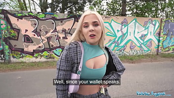 Public Agent Blue Eyed Blonde British Babe Takes a Big