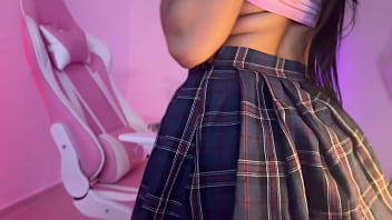 Skips class to do live webcam