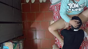 CAMERA records how THE OLDER STEPSON has SEX WITH HIS