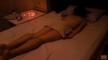 Erotic massage turns into fuck and makes me cum -