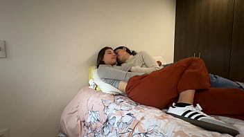 My best friend's blonde lesbian girlfriend knows how to comfort