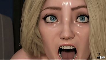 HOT PAWG fucks her BBC FUTA boss all night into