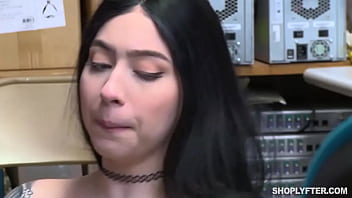 Busty shoplifter fucked by LP officer