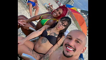 I met 2 hotties on Copacabana beach and asked them