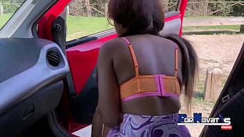 PORNOVATAS - Picking up my 19 year old mulatto tinder