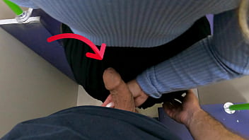 Married Milf Grabbing my Dick in Public | Handjob and