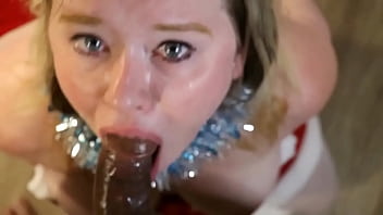 Christmas Slut Shyla Gets Throat Fucked POV (.com)