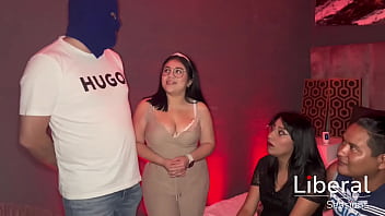 New swinger couple has their first cuckold encounter