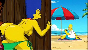 Beach Slut. Married Housewife Gets Fucked On The Beach. Cartoon